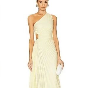 ALC Delfina Dress Canary Sz 10